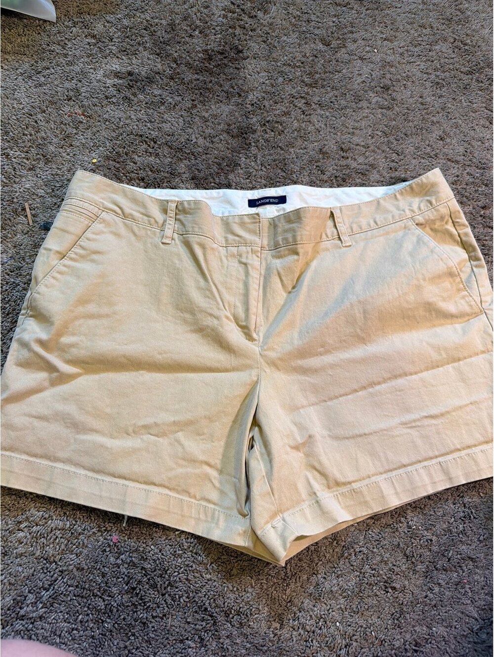 Land’s End Khaki Shorts- women’s 18
